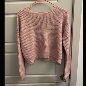 Forever 21: Blush Pink Knit Sweater